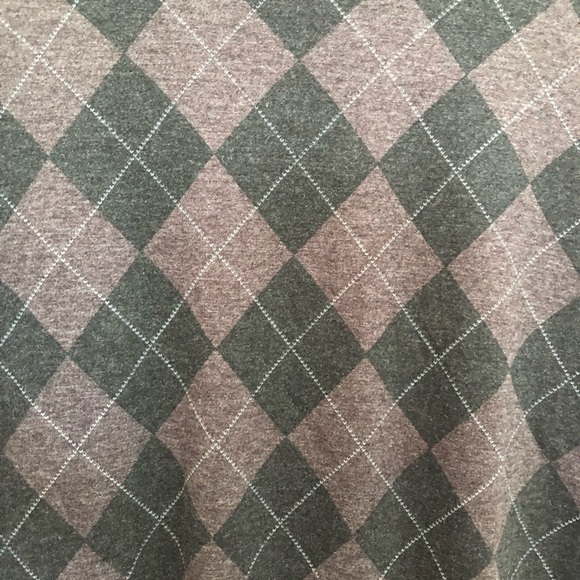 Carbon Mens Argyle Checks T-Shirt size Medium - Picture 3 of 5